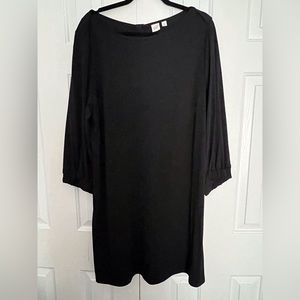 GAP Slinky Dress with Balloon Sleeves, Size XL, Excellent Used Condition